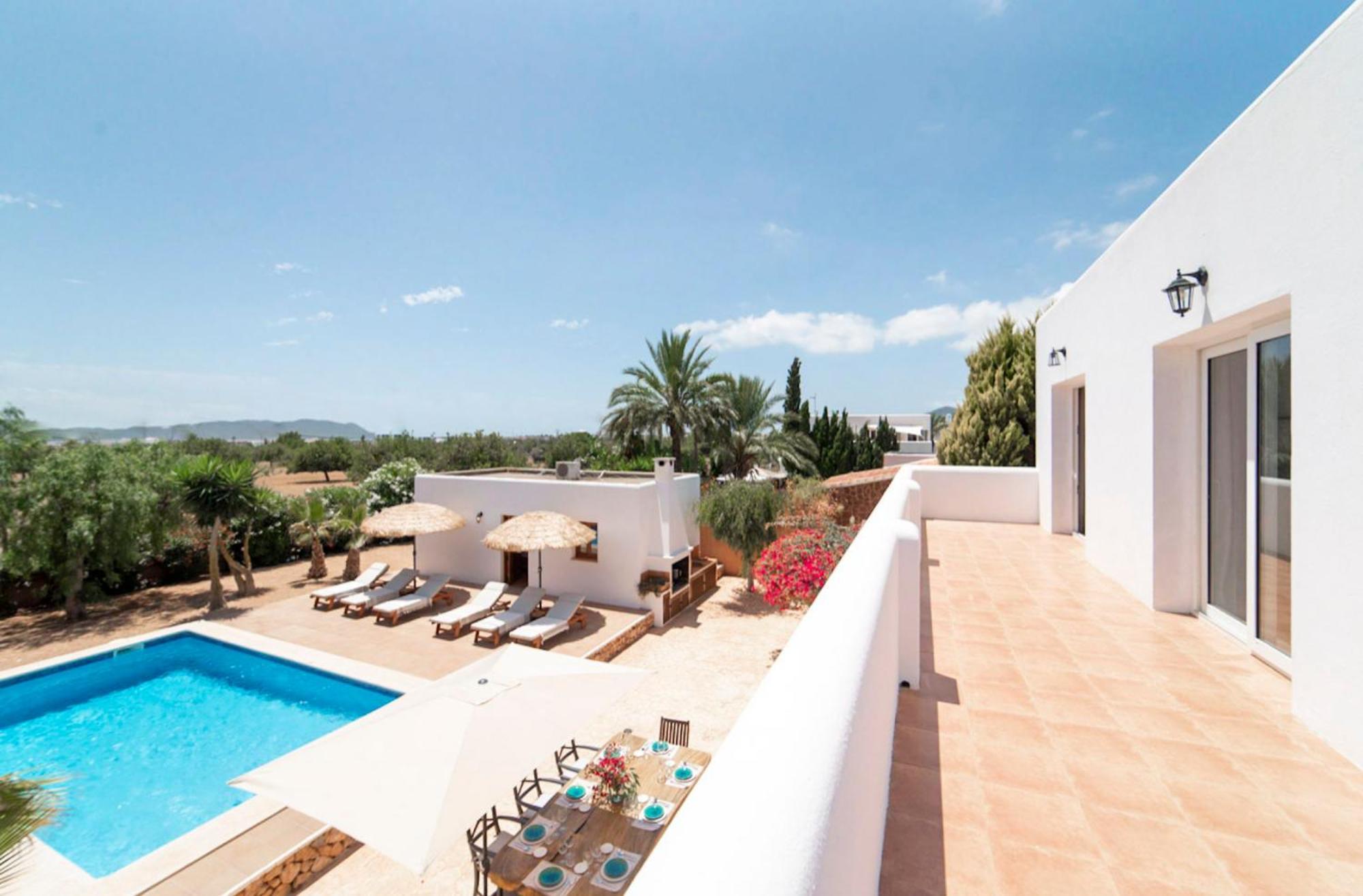 Private Villa Near Ibiza Town San José Exterior foto